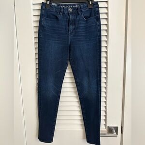 American Eagle Outfitters Dark Blue Skinny Jeans